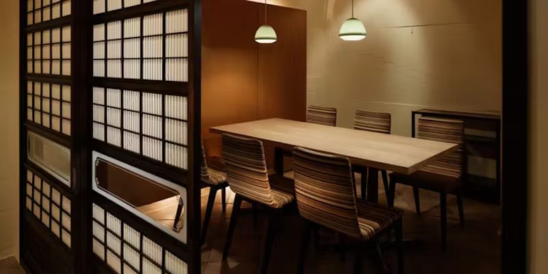 蕎麦切 砥喜和（ときわ）の個室
