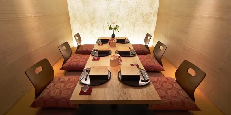 北大路 新橋茶寮 汐留シティセンター店の和風の個室