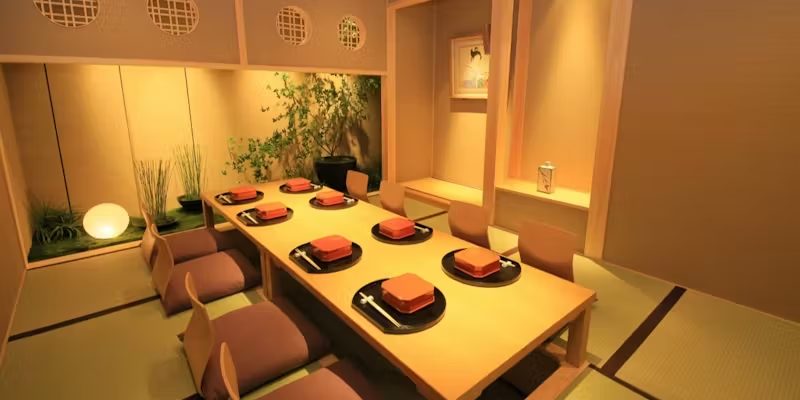京懐石 美濃吉 東武池袋店の個室