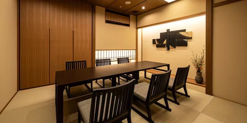 日本料理 ぎん／新横浜グレイスホテルの個室