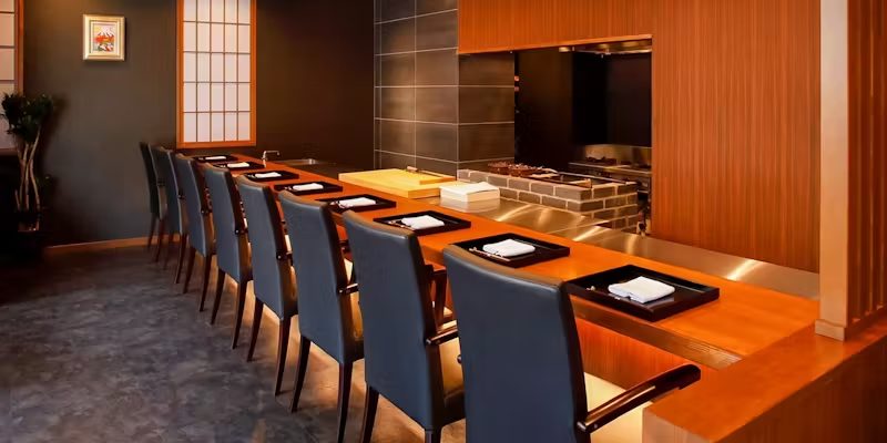 日本料理 五感のカウンター席