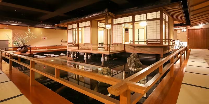 割烹 楽水／SHIROYAMA HOTEL kagoshimaの内観