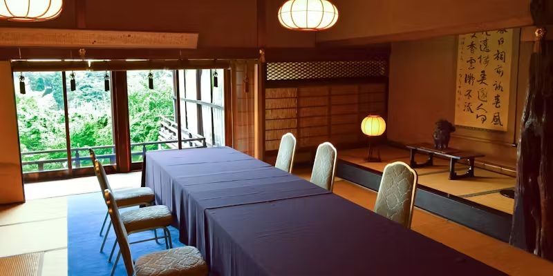 料亭菊水楼の個室