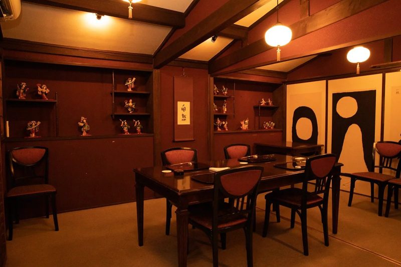 国登録有形文化財 二木屋の完全個室