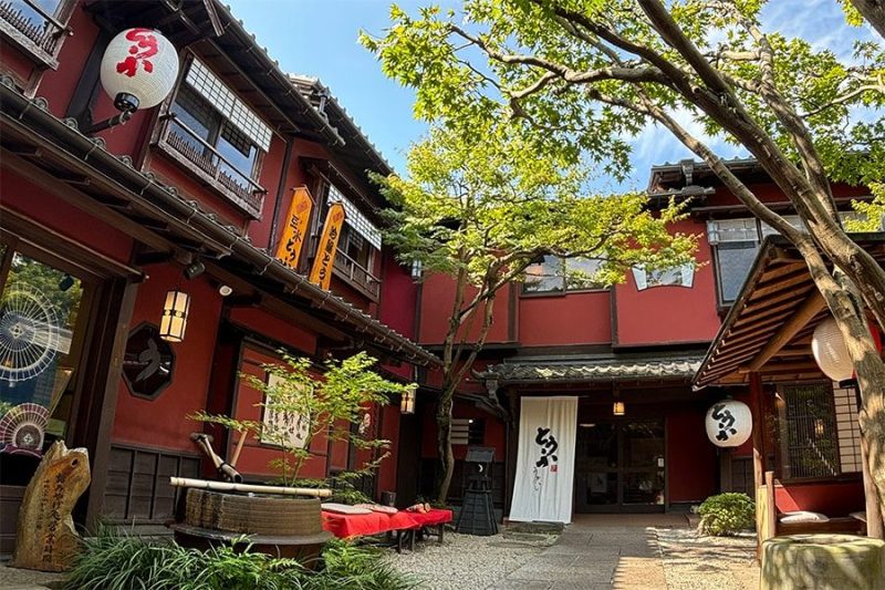 とうふ屋うかい 大和田店の外観