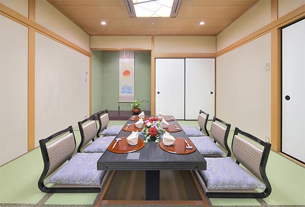 日本料理 吉備膳／ホテルグランヴィア岡山の和室