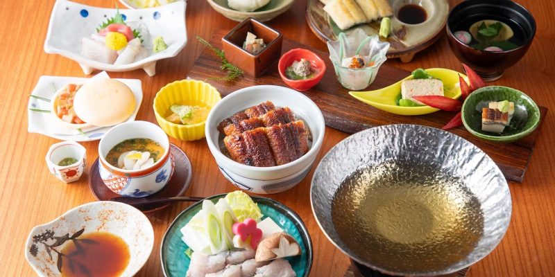 炭焼うな富士 名駅店の料理