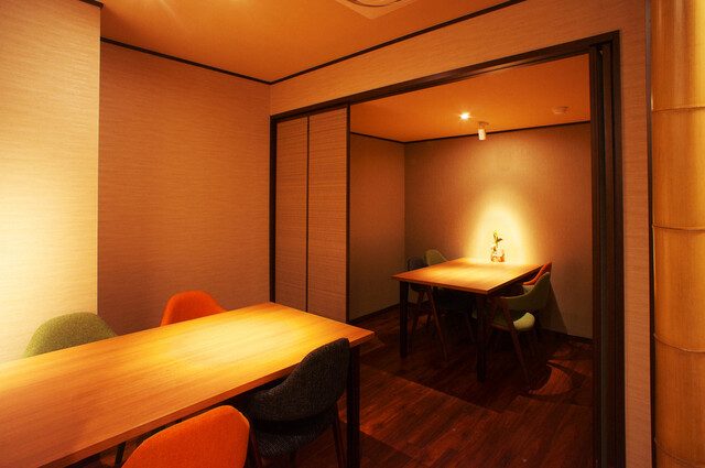 日本料理 潤花の個室