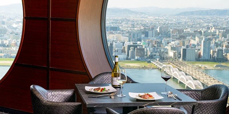 中国料理 燦宮／梅田スカイビル（39F）の店内