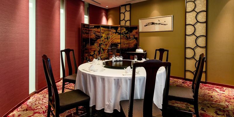 ホテルオークラレストラン千葉 中国料理 桃源の個室