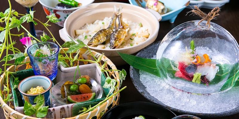 日本料理 段屋鈴江の料理